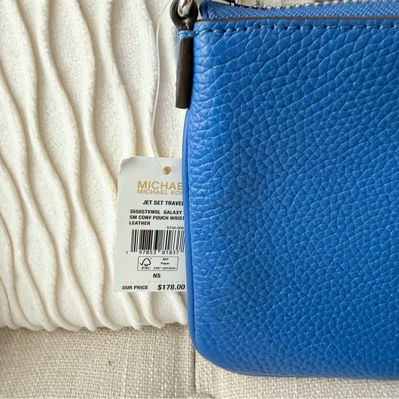 Michael Kors Jet Set Travel SM Conv Pouchette - Galaxy Blue - Picture 4 of 6